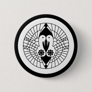 南部鶴 2 INCH ROUND BUTTON