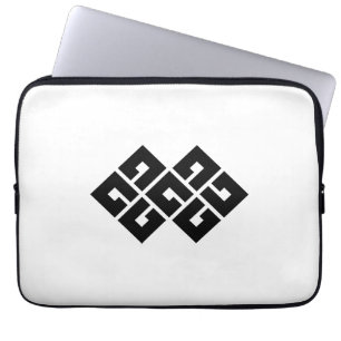 四つ目結二つ LAPTOP SLEEVE