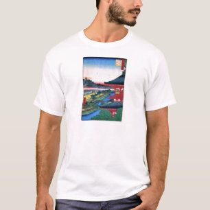 増上寺, 広重 Red Temple, Hiroshige, Ukiyo-e T-Shirt
