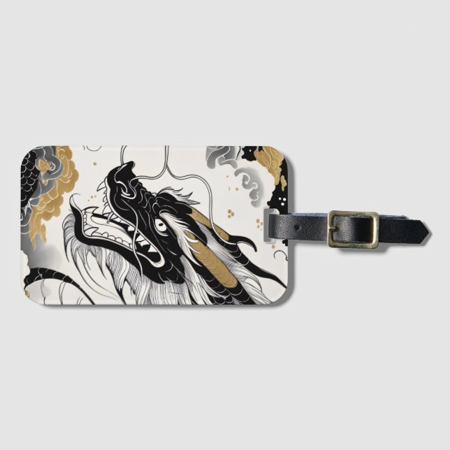 天龍昇騰　Tenryu Shoten Luggage Tag (Front Horizontal)