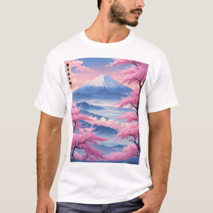 富士山と桜(Fuji-san to Sakura) T-Shirt