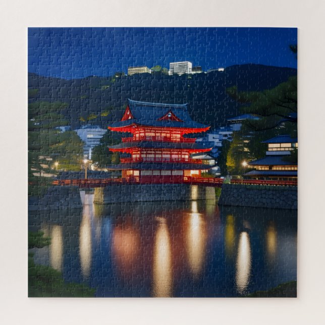 富士山と紅葉（ Mount Fuji and autumn leaves） Jigsaw Puzzle (Vertical)