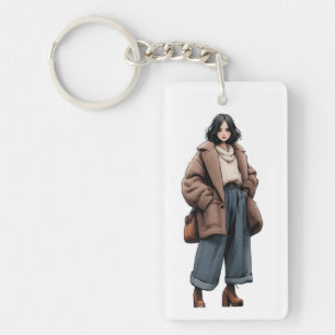 川島 陽菜 (kawashima haruna) keychain