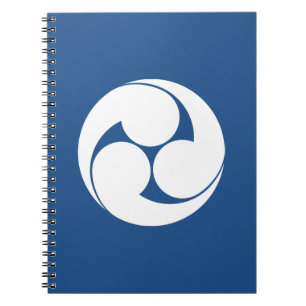 左三つ巴(地抜き) NOTEBOOK