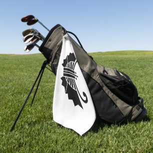 扇胡蝶 ゴルフタオル GOLF TOWEL