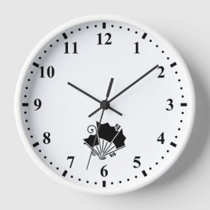 扇蝶 WALL CLOCK