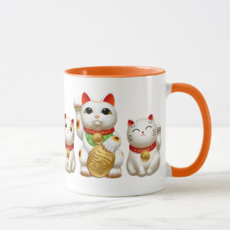 招き猫 maneki neko mug