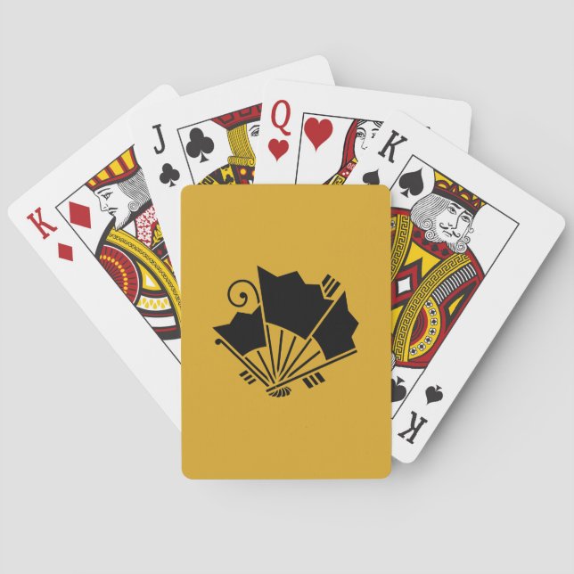 揚羽扇蝶 PLAYING CARDS (Back)