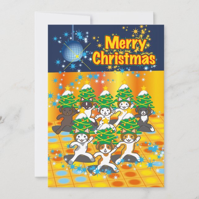 日本のクリスマス - Japanese Christmas Holiday Card (Front)