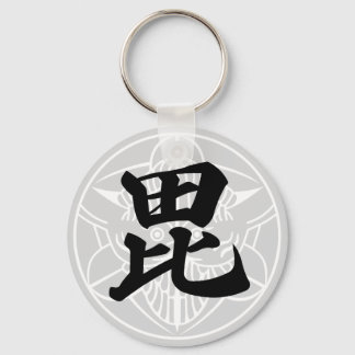 日本の戦国武将　上杉謙信　毘 KEYCHAIN