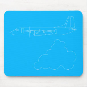日本の飛行機「YS-11」 MOUSE PAD