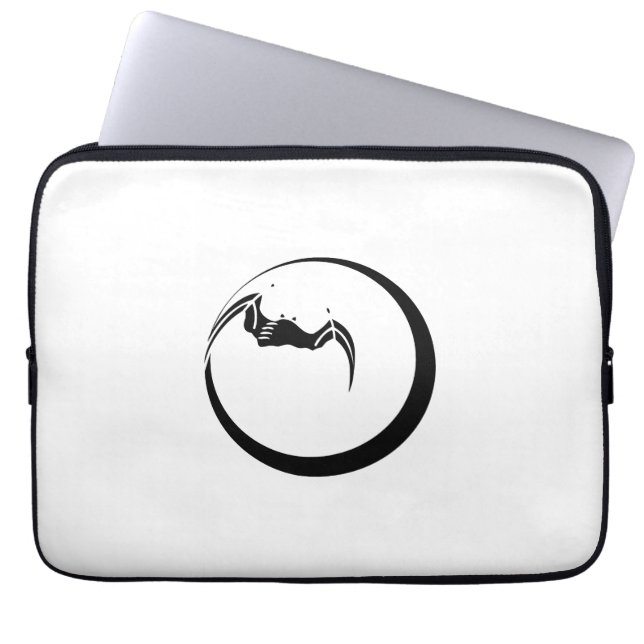 月に蝙蝠 LAPTOP SLEEVE (Front)