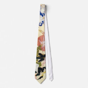 朝顔, 北斎 Morning Glory, Hokusai, Ukiyo-e Tie