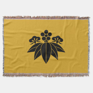 松竹梅竜胆 THROW BLANKET