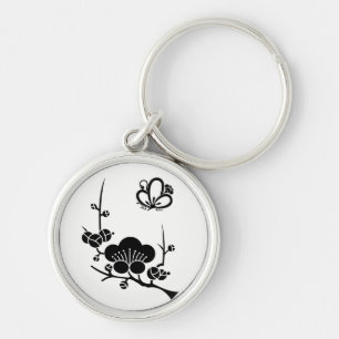 枝梅に中陰梅蝶 KEYCHAIN