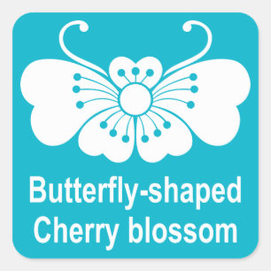 桜胡蝶 SQUARE STICKER