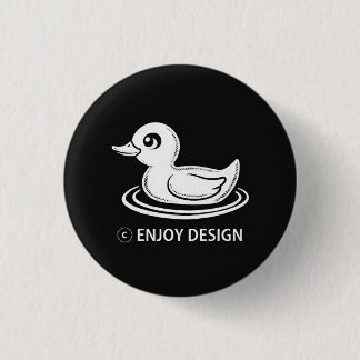 楽しむデザインピン 1 INCH ROUND BUTTON