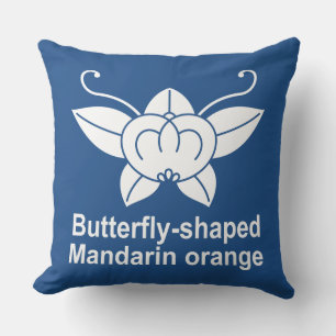 橘胡蝶 THROW PILLOW