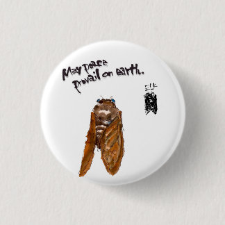 水墨画家であり詩人の「松元えるく」オリジナル缶バッチです。 1 INCH ROUND BUTTON