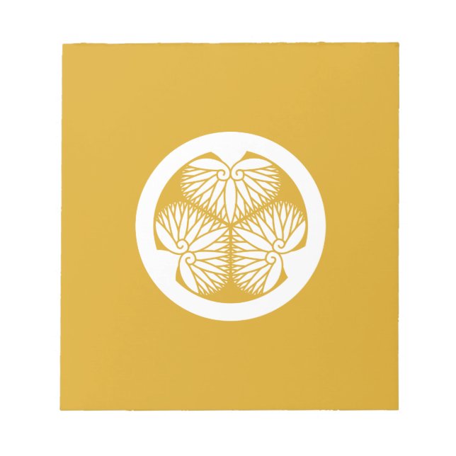 水戸葵（３３蕊） NOTEPAD (Front)