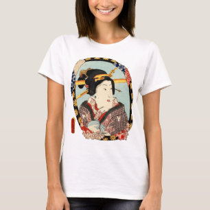江戸の歌舞伎役者, 豊国 Edo Kabuki Actor, Toyokuni T-Shirt