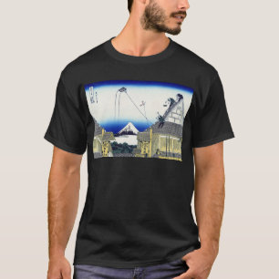 江都駿河町三井, 北斎 View Mt.Fuji from Mitsui shop, Hokusai T-Shirt