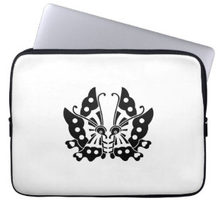 池田対い蝶 LAPTOP SLEEVE