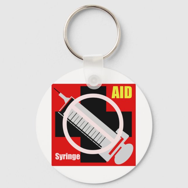 注射禁止 KEYCHAIN (Front)