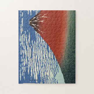 浮世絵パズル ukiyoe 葛飾北斎 「富嶽三十六景 凱風快晴」 ジグソーパズル jigsaw puzzle