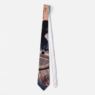 海坊主, 国芳 Japanese Sea Monster, Kuniyoshi, Ukiyo-e Tie