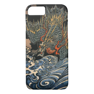 海龍, 国芳, Sea Dragon, Kuniyoshi, Ukiyo-e Case-Mate iPhone Case