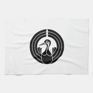熨斗鶴の丸 KITCHEN TOWEL