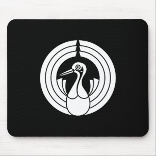 熨斗鶴の丸 MOUSE PAD