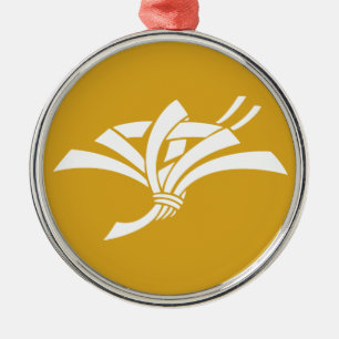 熨斗鶴 METAL ORNAMENT