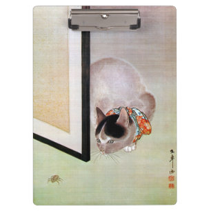 猫と蜘蛛, 東皐 Cat and Spider, Tōkō Clipboard