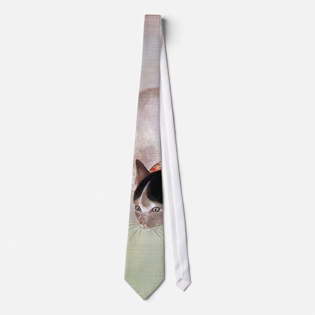 猫と蜘蛛, 東皐 Cat and Spider, Toko Tie (Front)