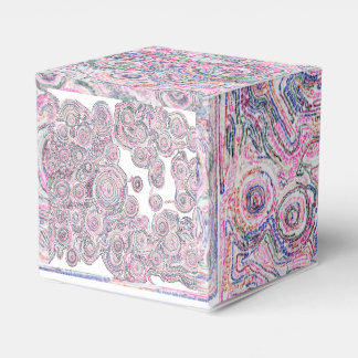 白い線の入った「算数曼荼羅」ボックス FAVOR BOX