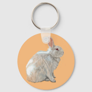 白うさぎ KEYCHAIN