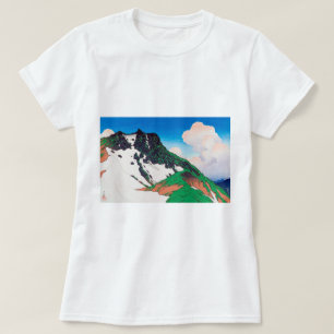 白馬旭岳, Asahi Peak Seen from Mt. Hakuba, Hasui T-Shirt
