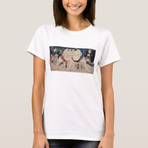 相撲, 国芳 Sumo Wrestling, Kuniyoshi, Ukiyo-e T-Shirt