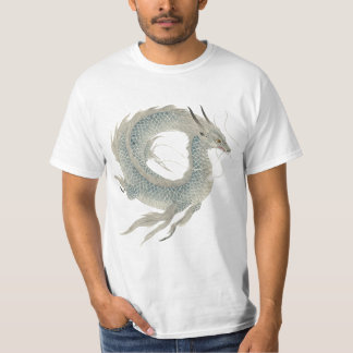 「神蒼龍」Japanese style ink painting T－shirt T-Shirt