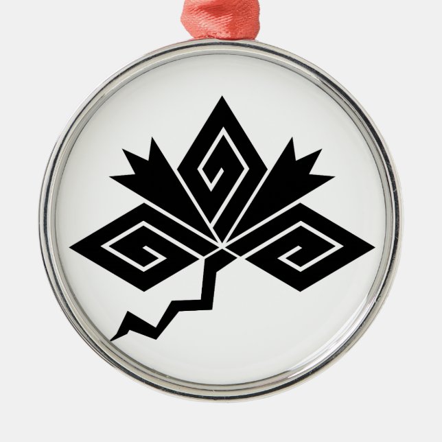 稲妻鶴 METAL ORNAMENT (Front)