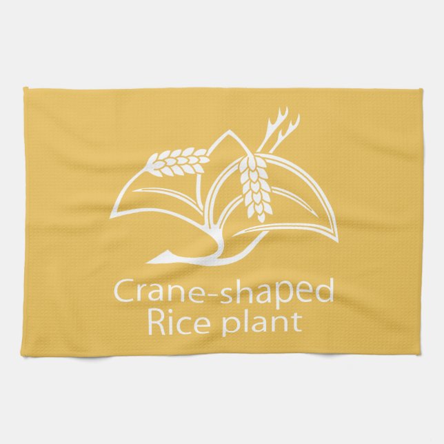 稲鶴 KITCHEN TOWEL (Horizontal)