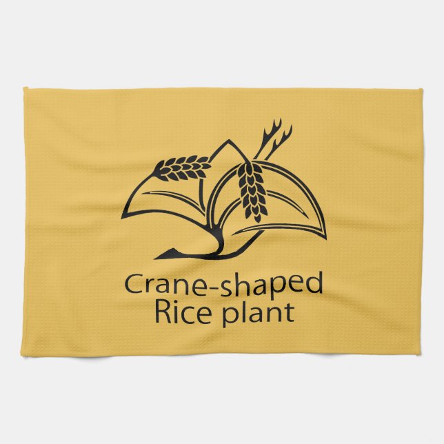 稲鶴 KITCHEN TOWEL (Horizontal)