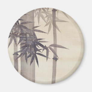 竹, 其一 Bamboo, Kiitsu, Japan Art Magnet