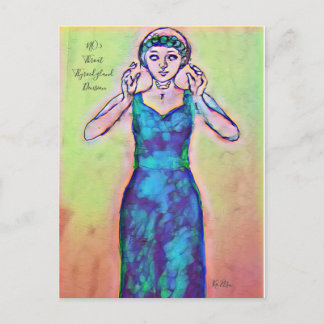 第5チャクラ　喉・甲状腺 POSTCARD