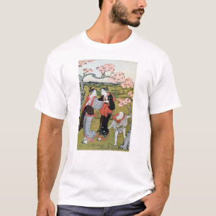 花見（一）, 清長  Flower Viewing(1), Kiyonaga, Ukiyo-e T-Shirt