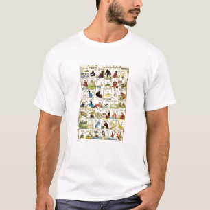 英単語表, 亀吉 Table of English words, Ukiyo-e T-Shirt