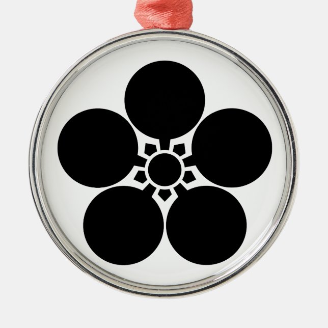 菅家梅鉢 METAL ORNAMENT (Front)
