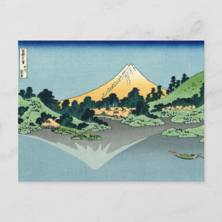 葛飾北斎 甲州三坂水面 POSTCARD